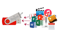 USB Card We can preload presentations, product catalogues or any other promotional materials you desire.